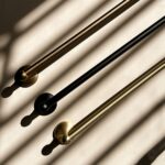 Cuier de baie Brush Gold 332870 RETRO - imagine 5