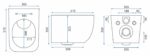 VAS WC SUSPENDABIL MARTIN SLIM RIMLESS DUROPLAST - imagine 10
