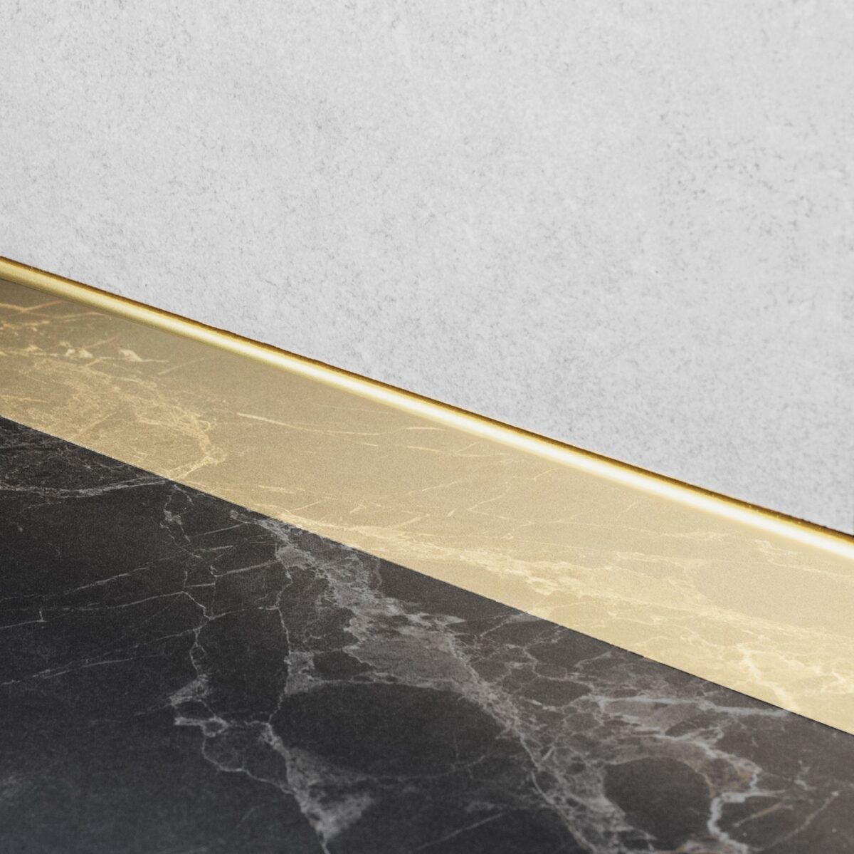 Bandă frontală pentru cădiță de duș 120cm Gold - imagine 2