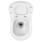 Vas WC suspendabil Rea Carlo Mini Tornado Rimless Flat Pro - imagine 2