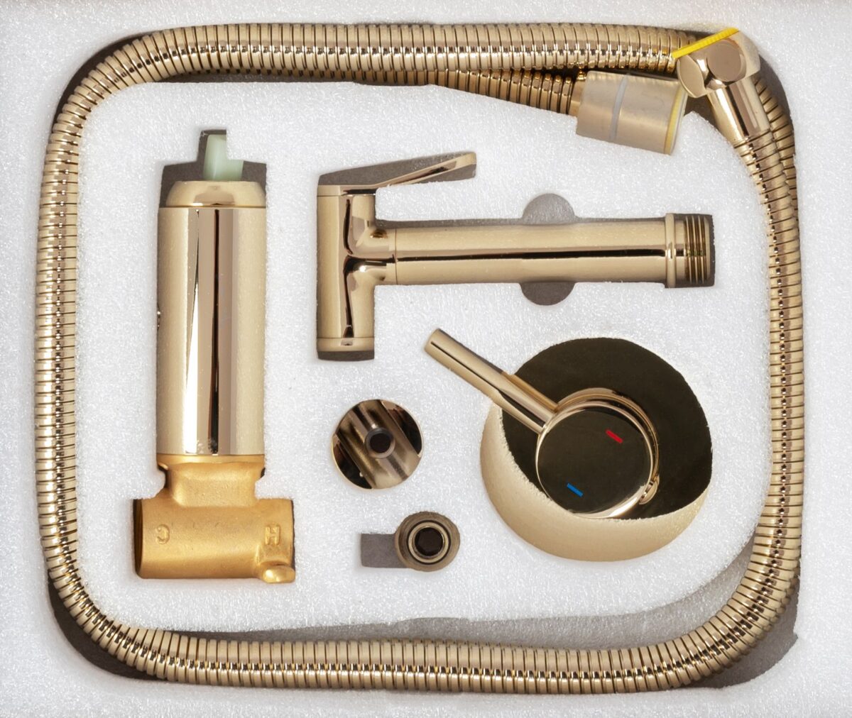 Dus Igienic pentru bideu Lungo  Loop Gold - imagine 3