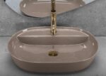 Lavoar de blat REA Aura 61 Beige Shiny - imagine 3