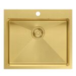 Chiuvetă inox RUSSEL 110 Gold