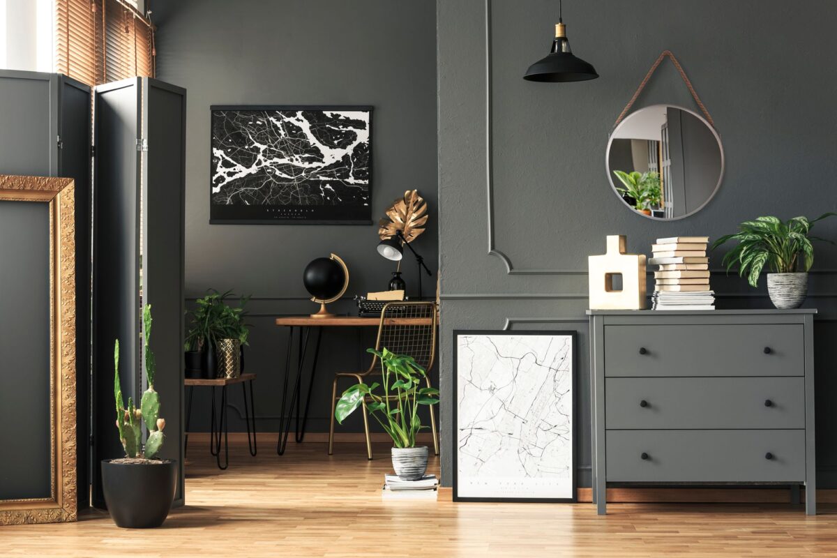 Oglindă rotundă 40CM silver KLMH-0410S-1 - imagine 5