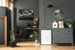 Oglindă rotundă 40CM silver KLMH-0410S-1 - imagine 5