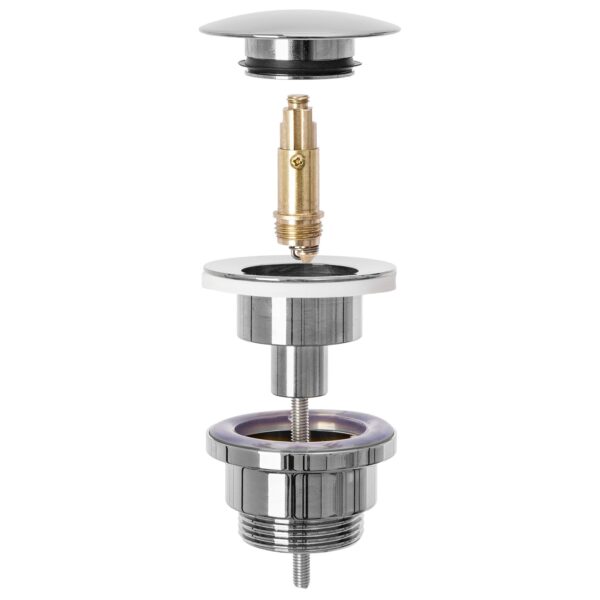 Dop pentru lavoar cu un click-clack universal Rea Chrome