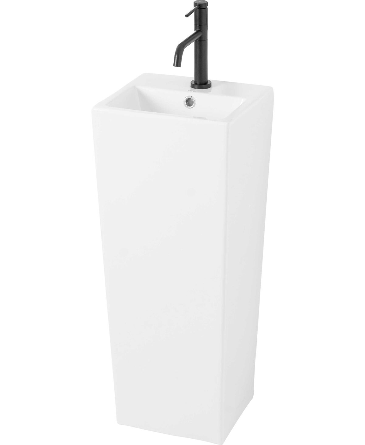 Lavoar de podea freestanding Rea Kamila Alb Ceramica Sanitara - imagine 1