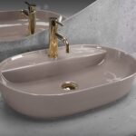 Lavoar de blat REA Aura 61 Beige Shiny