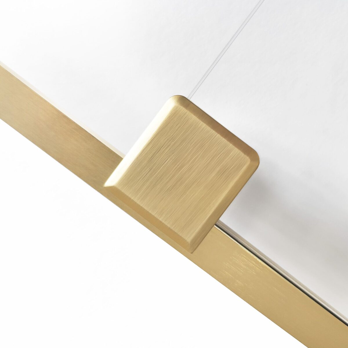 Ușă de duș Rea Montana 120 Gold brush - imagine 3