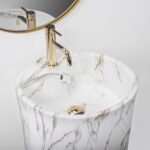 Lavoar de sine stătător Ceramic Rea Anya Lava Matt - imagine 2