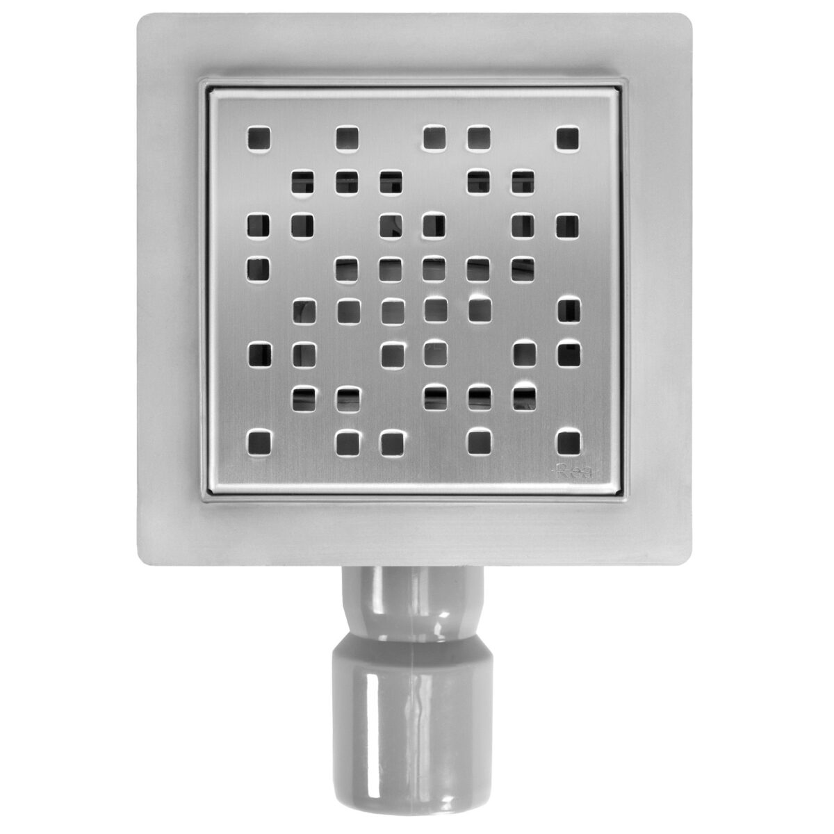 Rigola dus REA DOTS Nickel Brush 12x12 - imagine 1