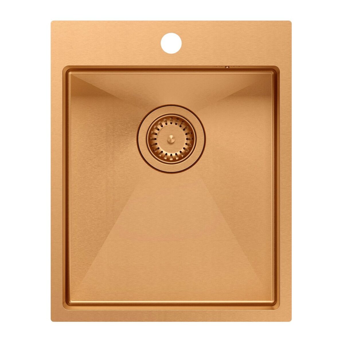 Chiuvetă inox RUSSEL 90 COPPER - imagine 1