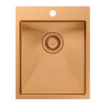 Chiuvetă inox RUSSEL 90 COPPER