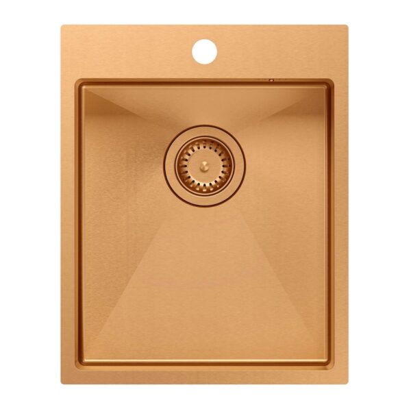 Chiuvetă inox RUSSEL 90 COPPER