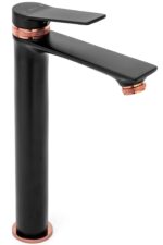 Baterie pentru baie Rea Viral Black-rose gold High - imagine 2