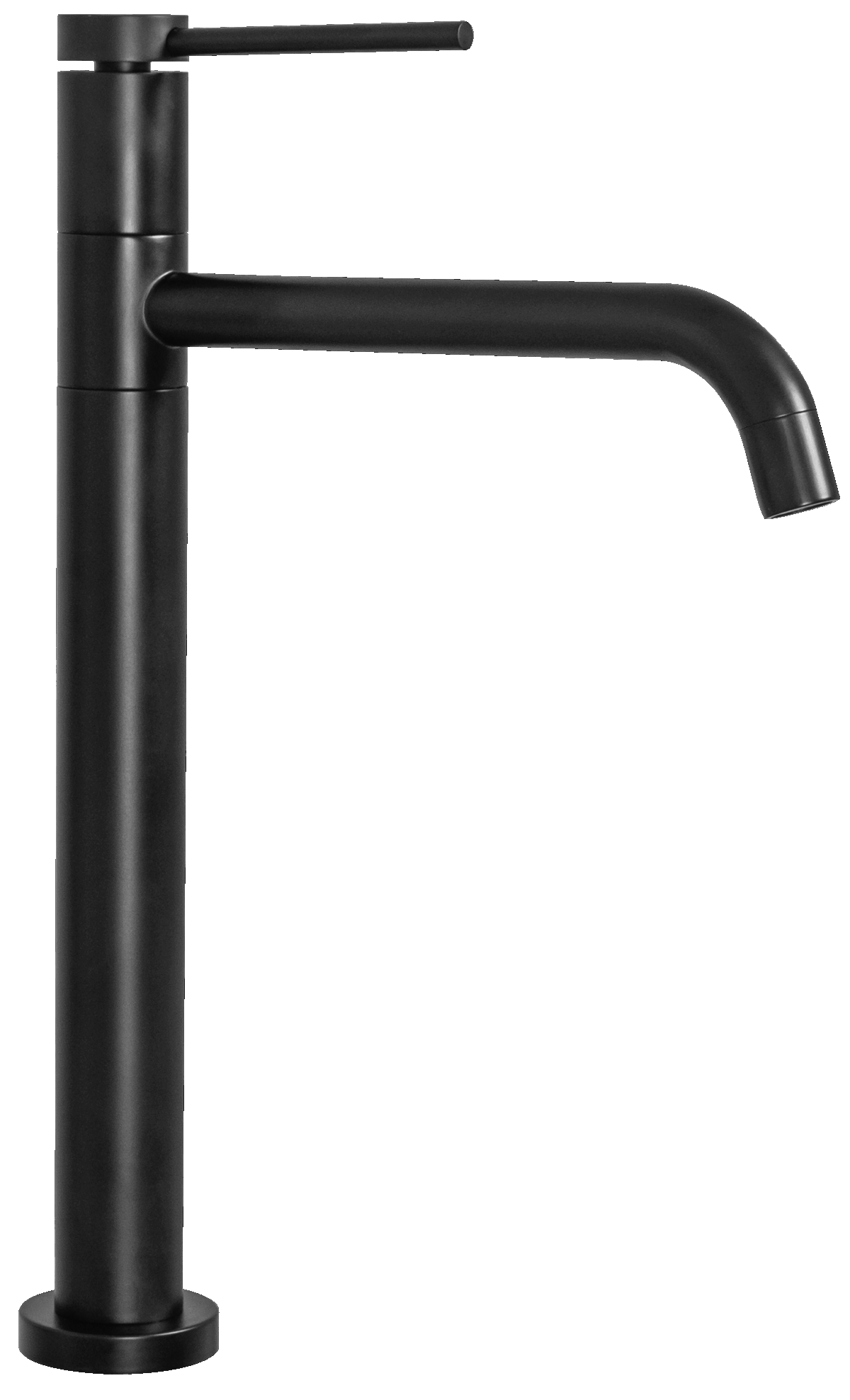Baterie pentru baie REA Lugano Slim Black High - imagine 5