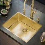 Chiuvetă inox ANTHONY 60 GOLD - imagine 2