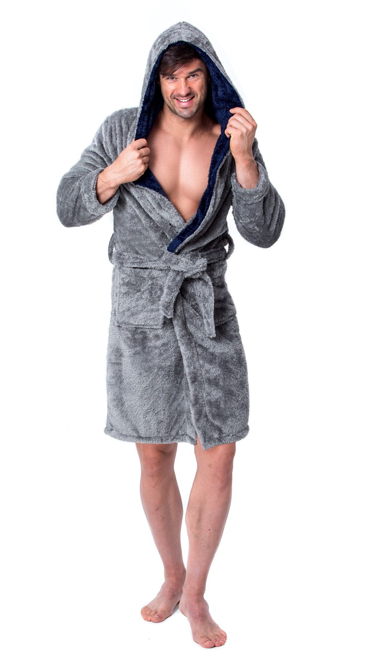 Halat Barbat Jordan Gri-Navy M - imagine 4