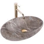 Lavoar pentru blat Rea Roxy B Stone NATURE