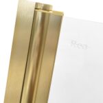 Panou pentru cada pliabil Rea Agat-3 120 BRUSH GOLD - imagine 3