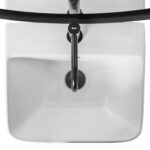 Lavoar podea freestanding Ceramic ARIS Alb - imagine 4