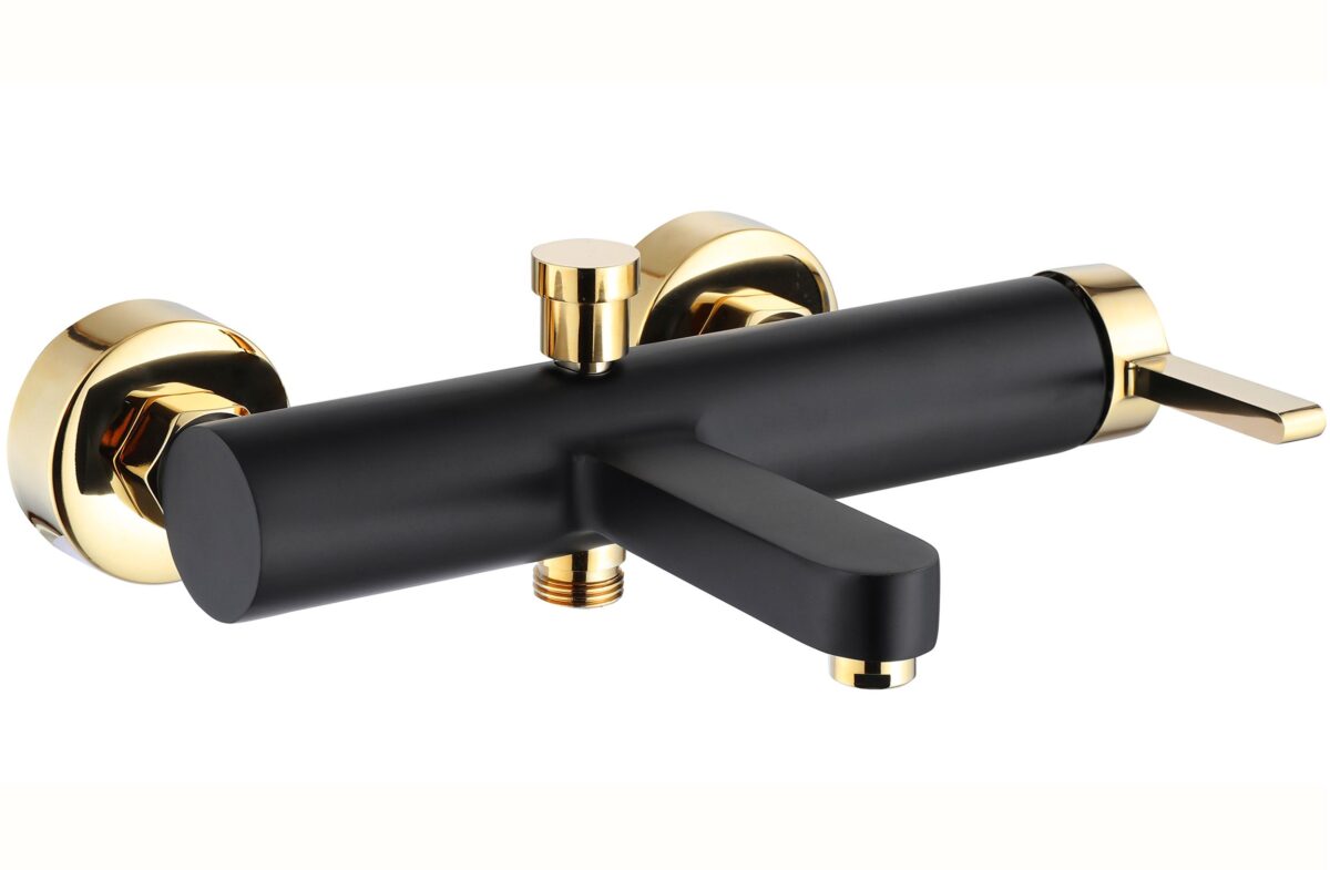 Baterie pentru cadă REA Polo Black Gold - imagine 3