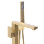 Baterie de podea Rea TERY Gold Brush - imagine 2