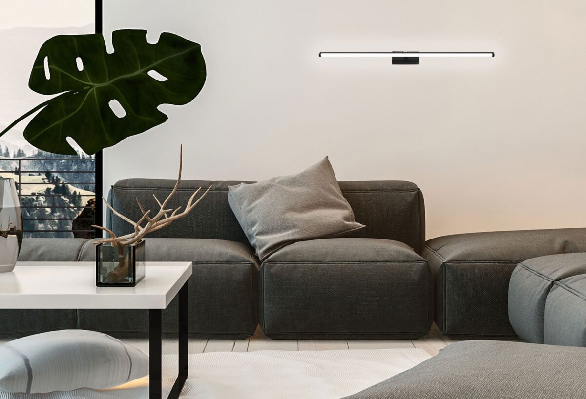 APLICA de baie LED pentru oglinda 12W 50CM APP373-1W negru - imagine 6