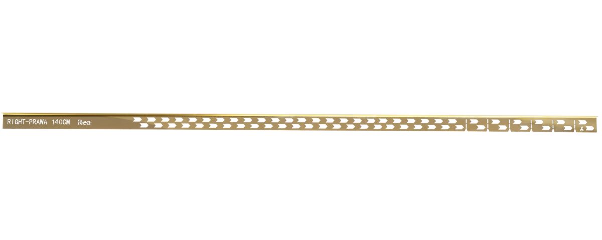 Profil de panta cadita de dus 140cm Gold - imagine 3