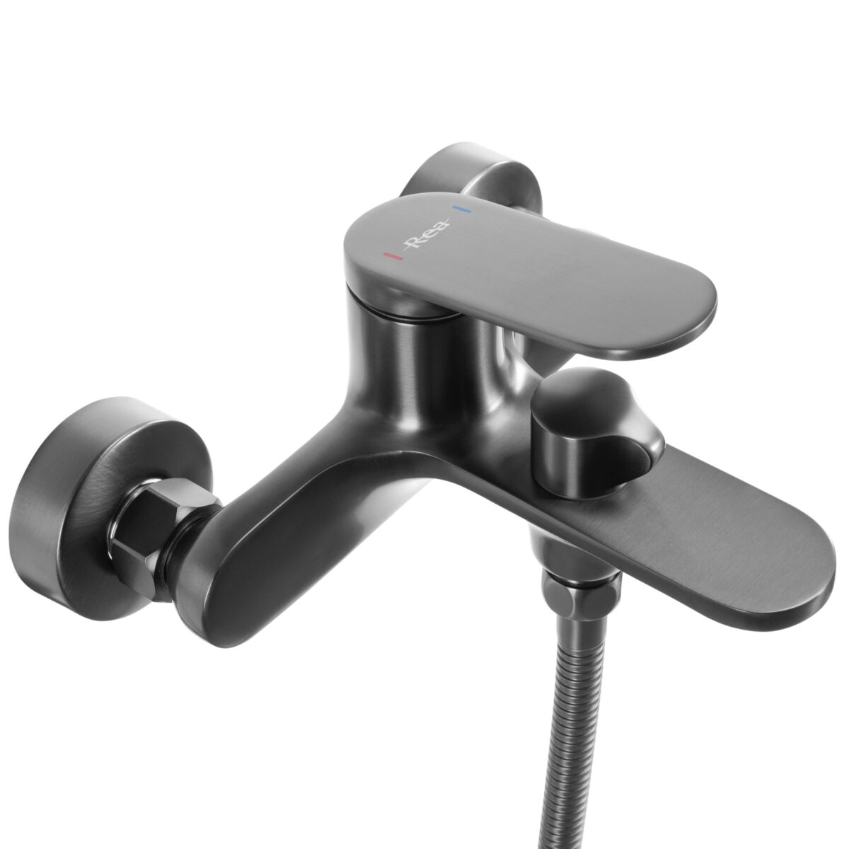 Baterie pentru cadă REA Marco Gun Grey - imagine 1