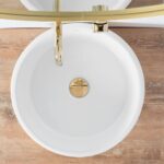Lavoar de blat Rea Helen Gold White - imagine 4