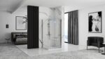 Cabina dus Rea Molier Chrom 80x90 - imagine 2