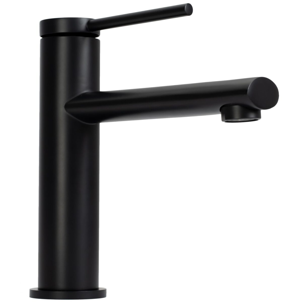 Baterie pentru baie Rea Oval Black Low - imagine 4