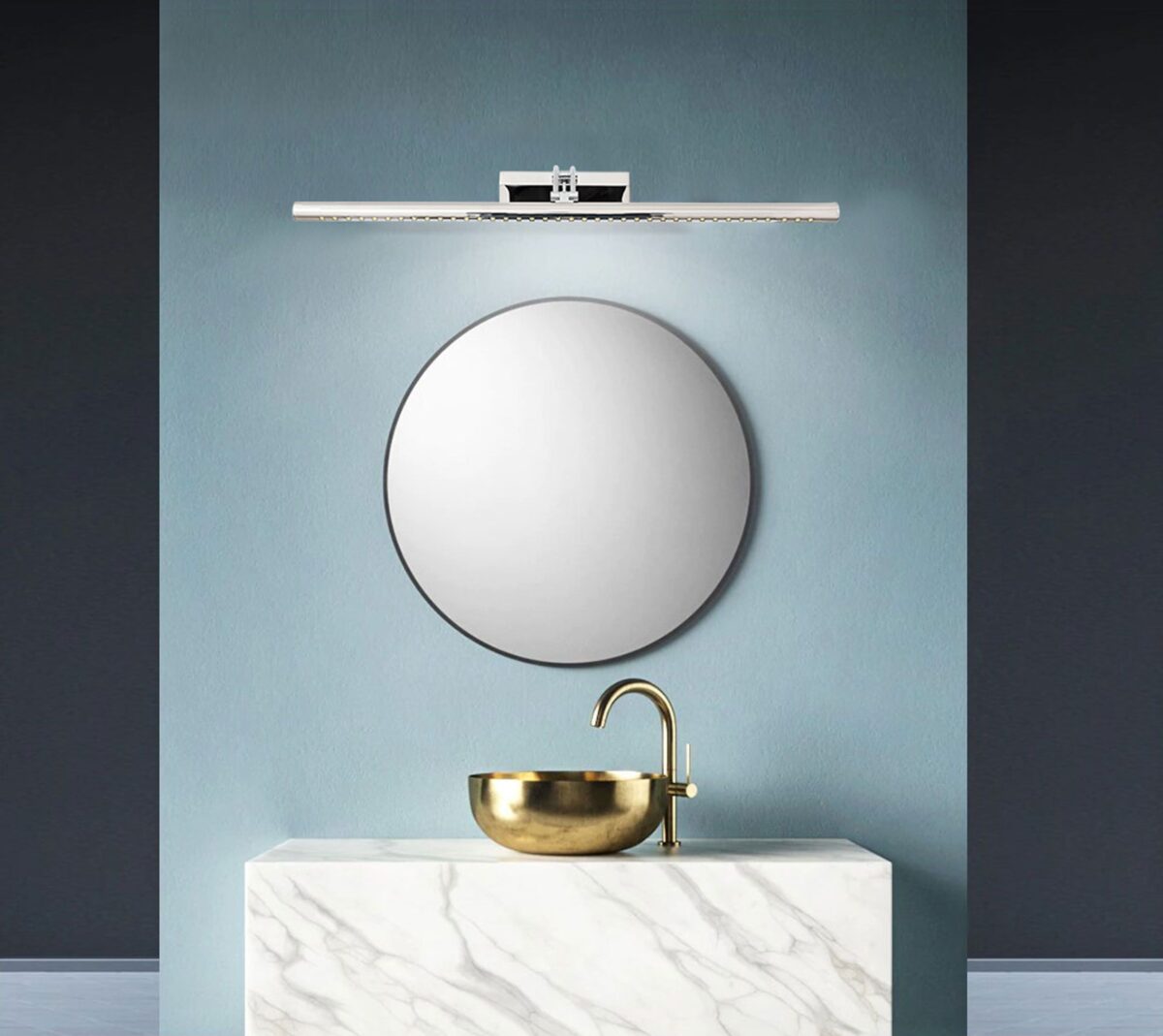 APLICA de baie LED pentru oglinda 7W 55CM APP365-1W Crom - imagine 5