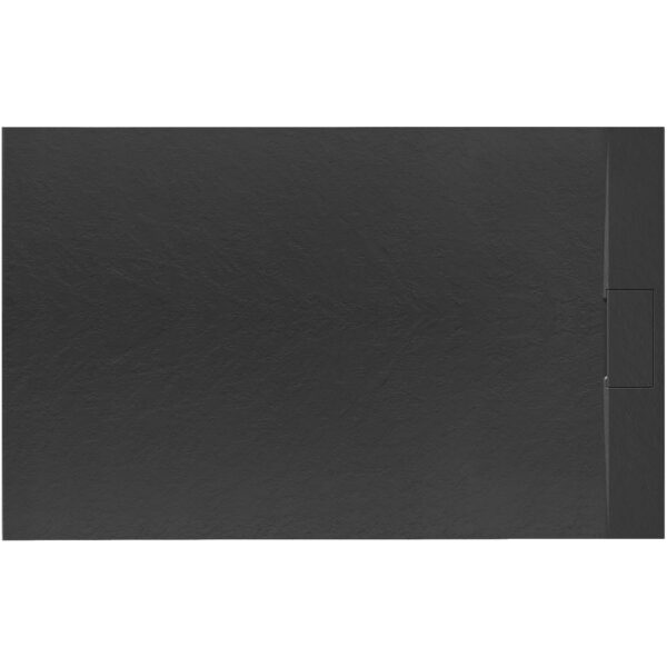 Cadita de dus Bazalt Black 80x100