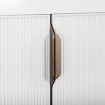 Set mobilier de baie cu lavoar Astor 60cm White - imagine 4