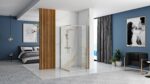 Cabina de dus Fargo 100x80 Gold - imagine 4