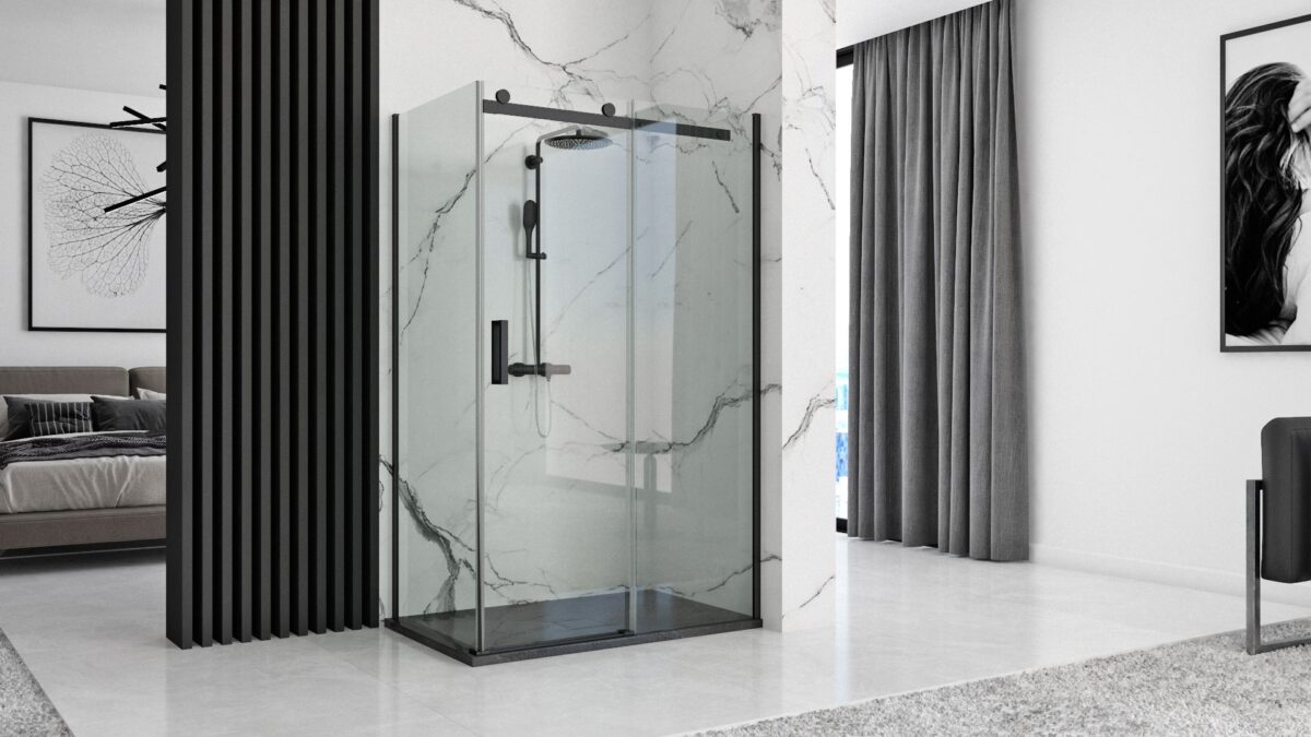 Cadita de dus Rea Stone din piatra 90 x 120 - imagine 3