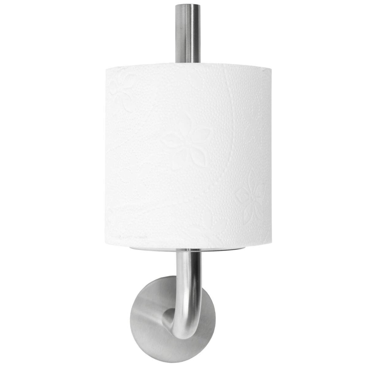 Suport hârtie igienică Nickel brush INOX 322220 DUO - imagine 2