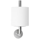 Suport hârtie igienică Nickel brush INOX 322220 DUO - imagine 2