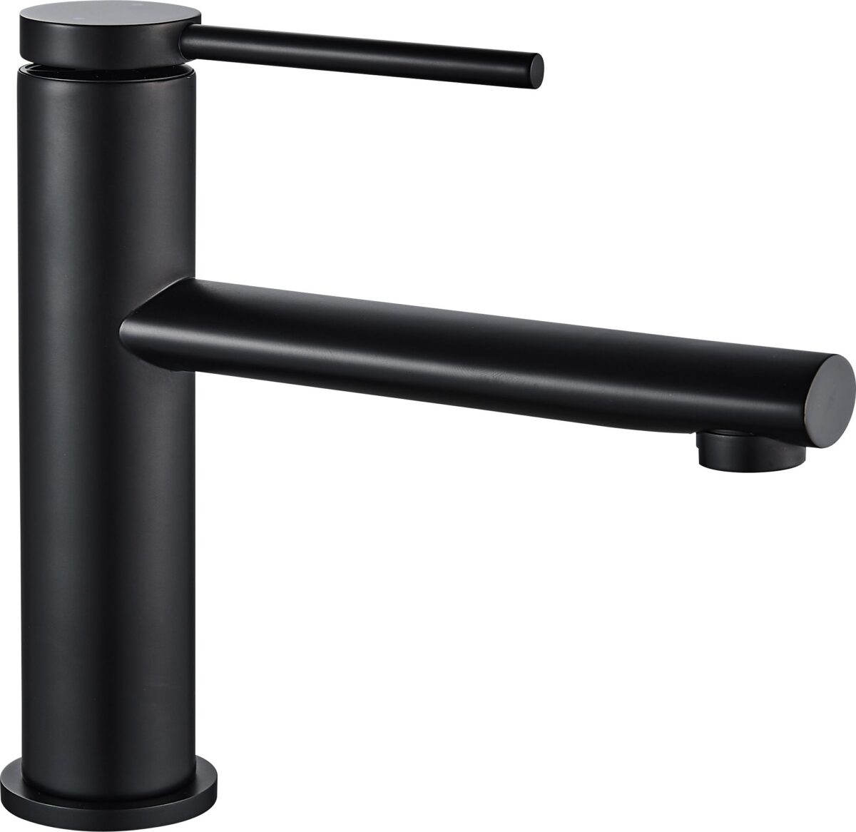Baterie pentru baie Rea Oval Black Low - imagine 2