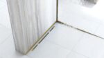 Bandă frontală pentru cădiță de duș 130cm Gold - imagine 3