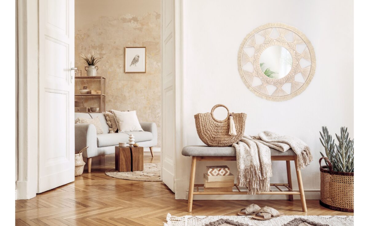 Oglinda perete Boho 65CM 322050 - imagine 4