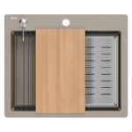 Chiuveta din granit KURT 110 WORKSTATION BEIGE