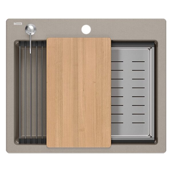 Chiuveta din granit KURT 110 WORKSTATION BEIGE