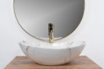 Lavoar pentru blat REA Royal Mini Aiax Shiny - imagine 4