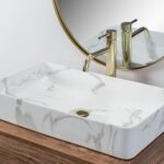 Lavoar pentru blat Rea Denis Shiny Marmo