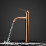 Baterie pentru lavoar Rea Lungo Copper High