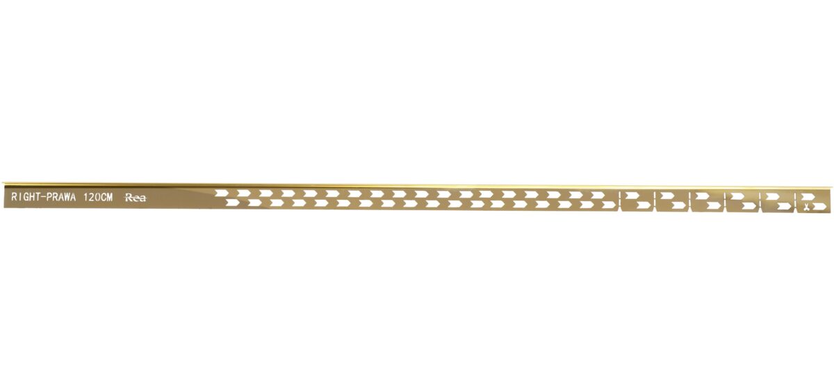 Profil de panta cadita de dus 120cm Gold - imagine 3