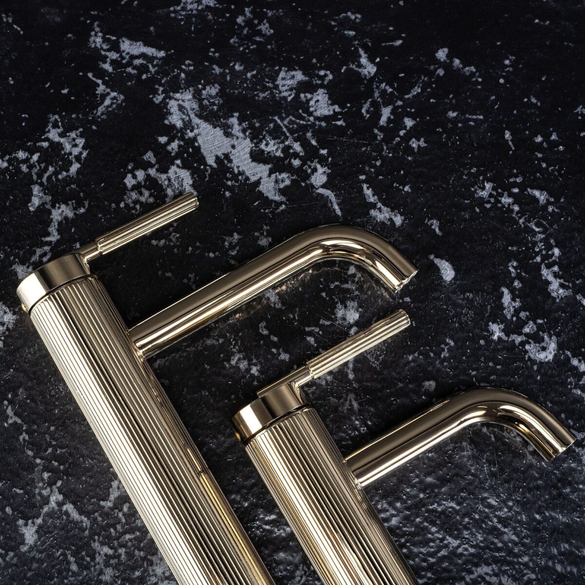 Baterie lavoar Rea Argon Gold Auriu Low - imagine 1